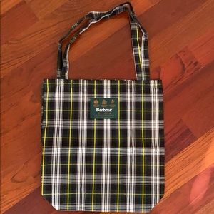 barbour mini tote bag